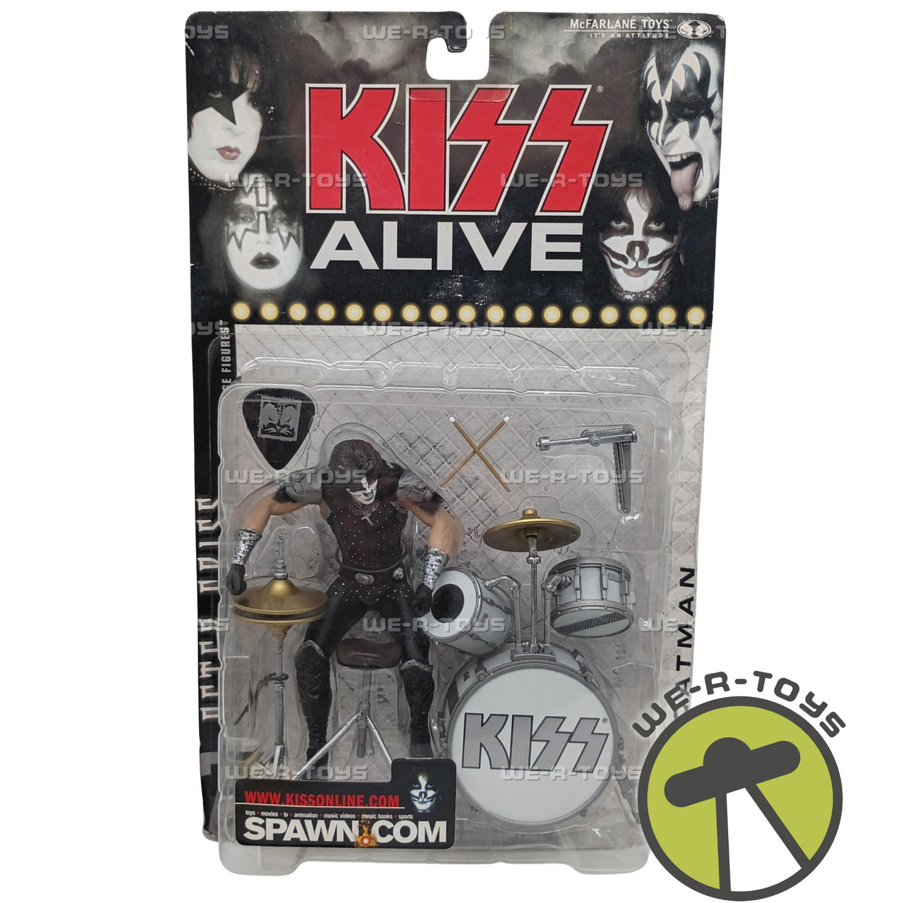 Kiss Alive Peter Criss The Catman Spawn Action Figure 2000
