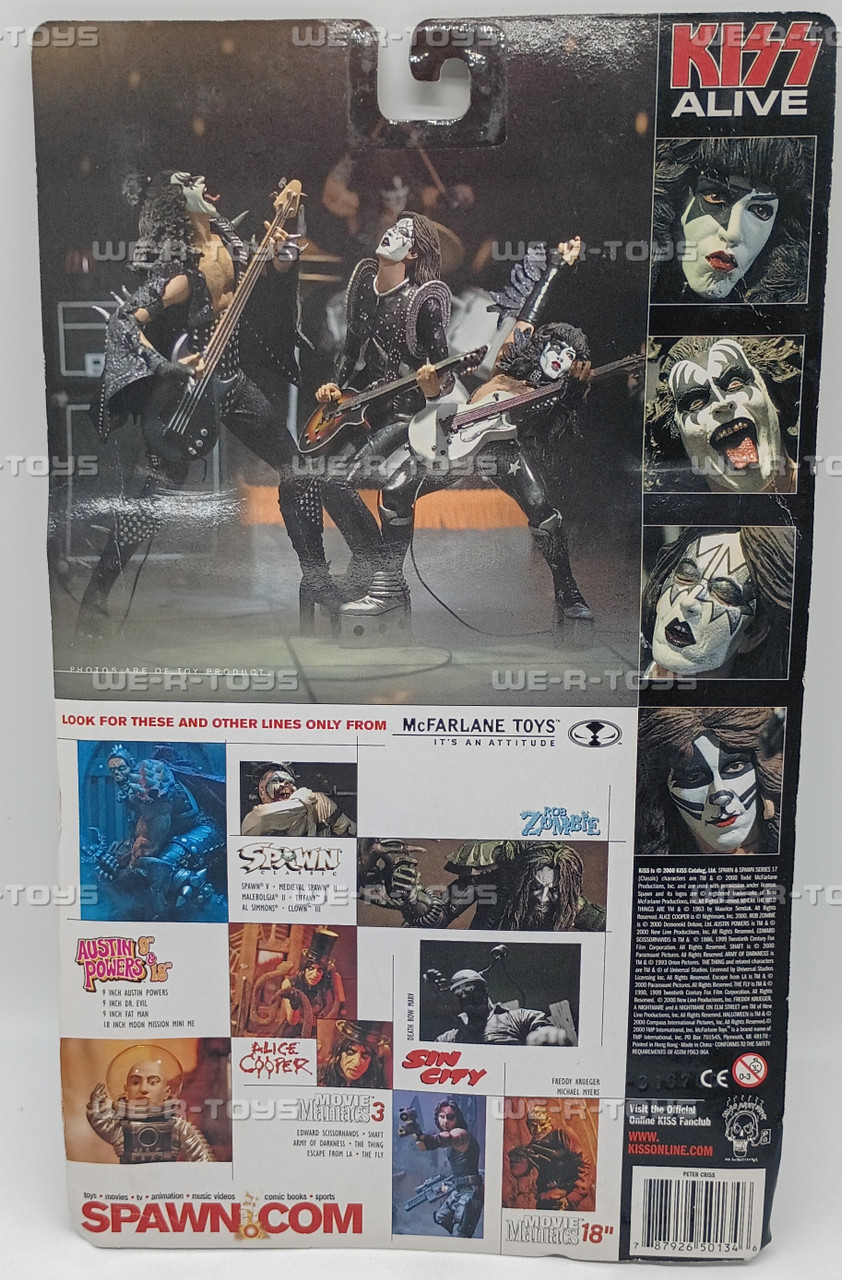 Kiss Alive Peter Criss The Catman Spawn Action Figure 2000