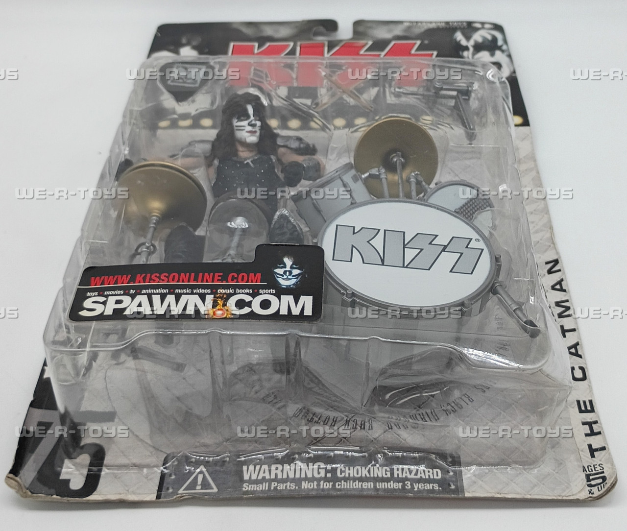 Kiss Alive Peter Criss The Catman Spawn Action Figure 2000