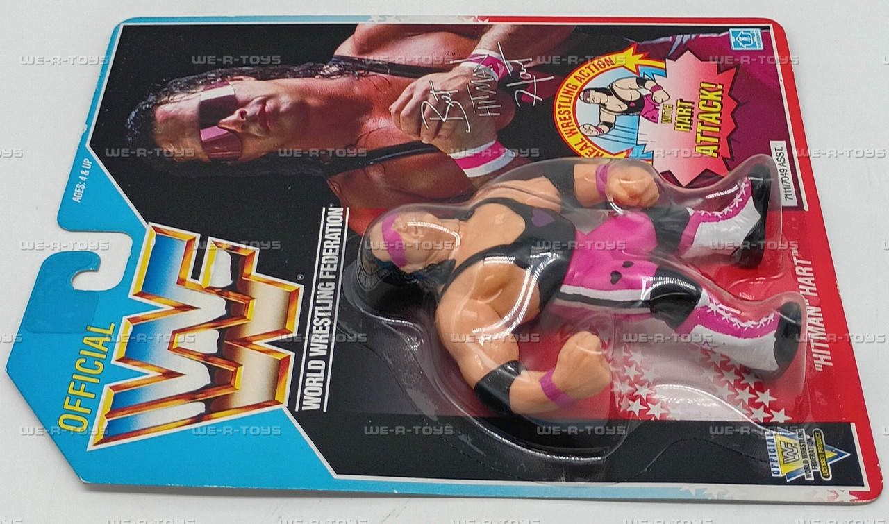 WWF World Wrestling Federation Bret Hitman Hart Action