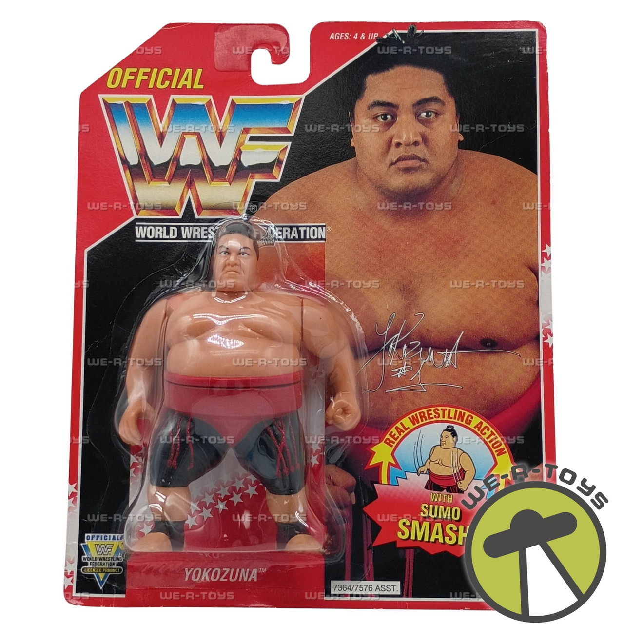 WWF World Wrestling Federation Yokozuna Action Figure 1993 Hasbro