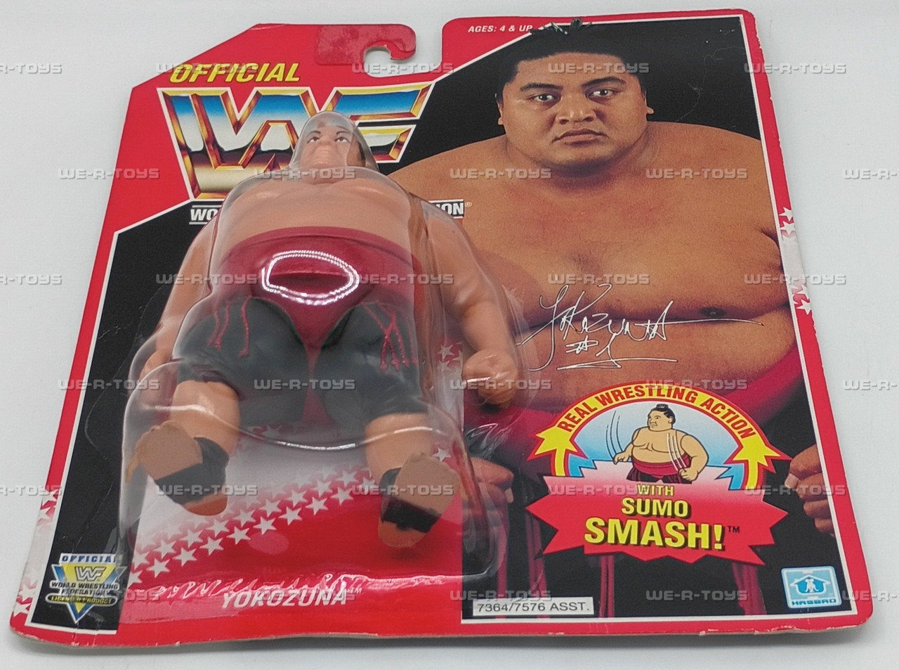 WWF World Wrestling Federation Yokozuna Action Figure 1993 Hasbro