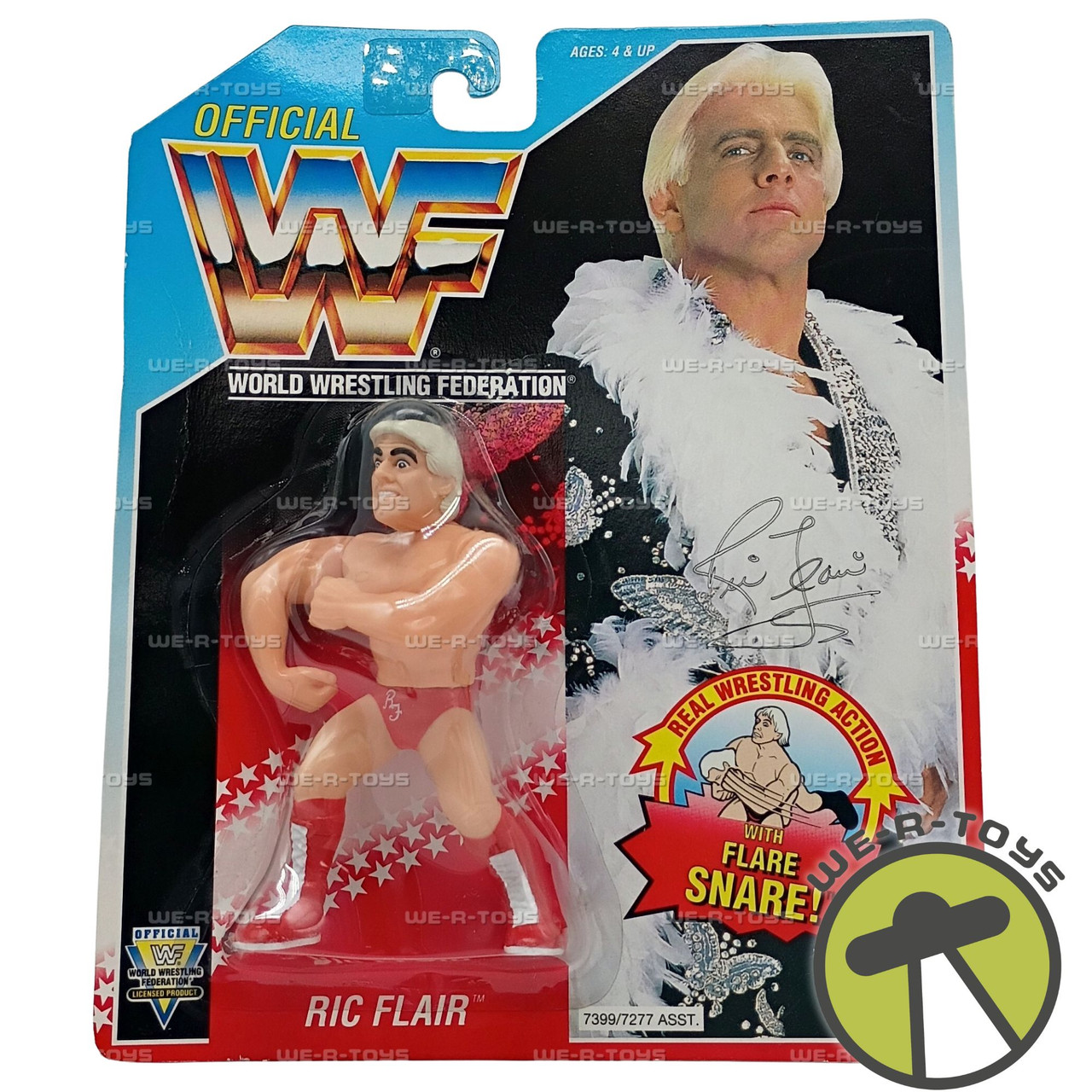 WWF World Wrestling Federation Ric Flair Action Figure 1992 Hasbro