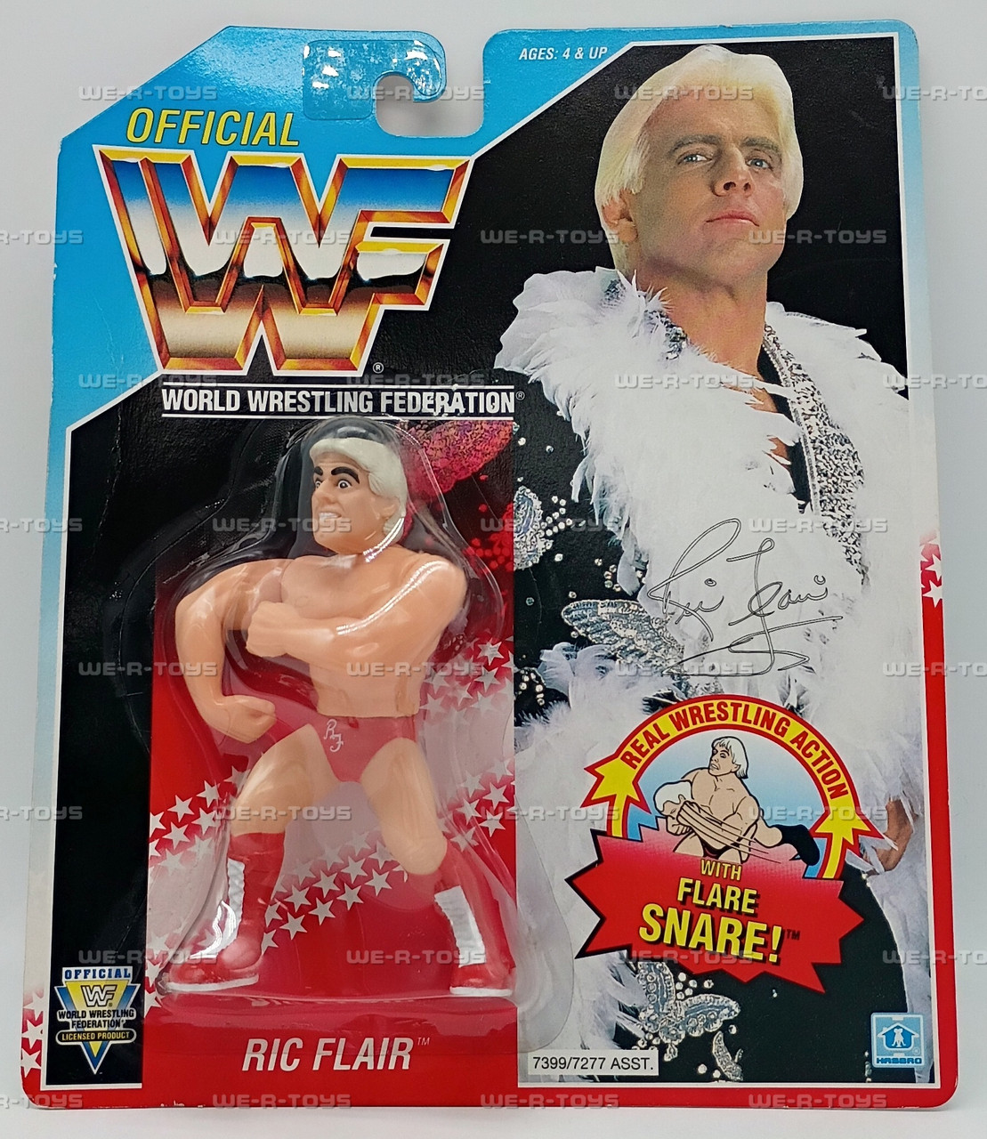 WWF World Wrestling Federation Ric Flair Action Figure 1992 Hasbro