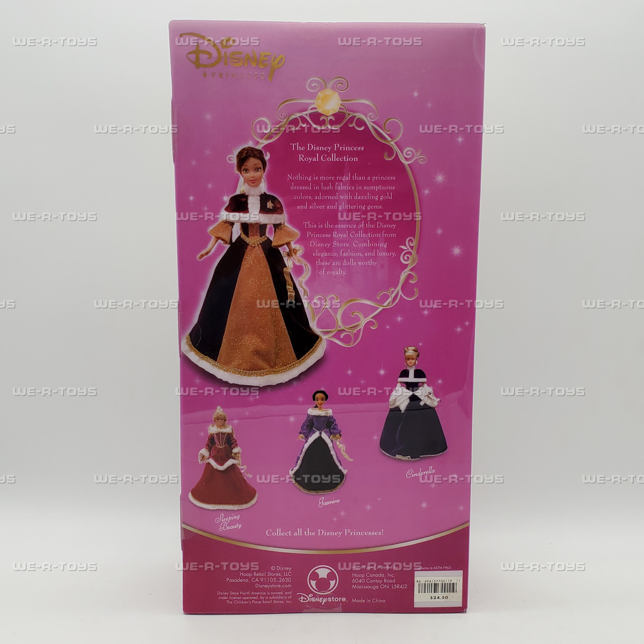 Disney Princess Belle Royal Collection Doll Disney Store NEW - We