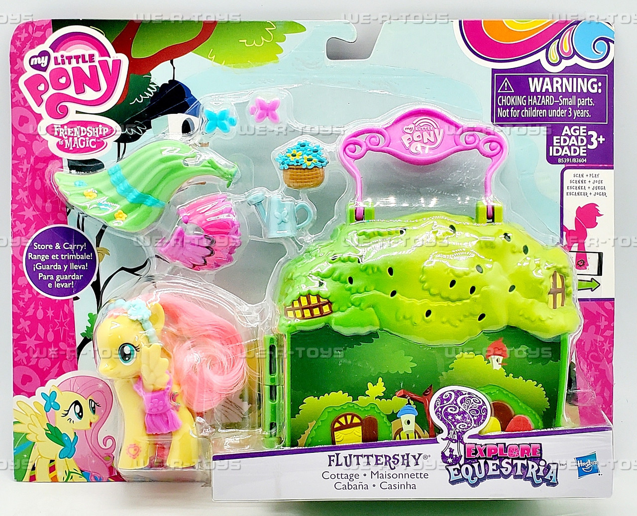 My Little Pony Friendship is Magic Fluttershy Cottage Playset 2015