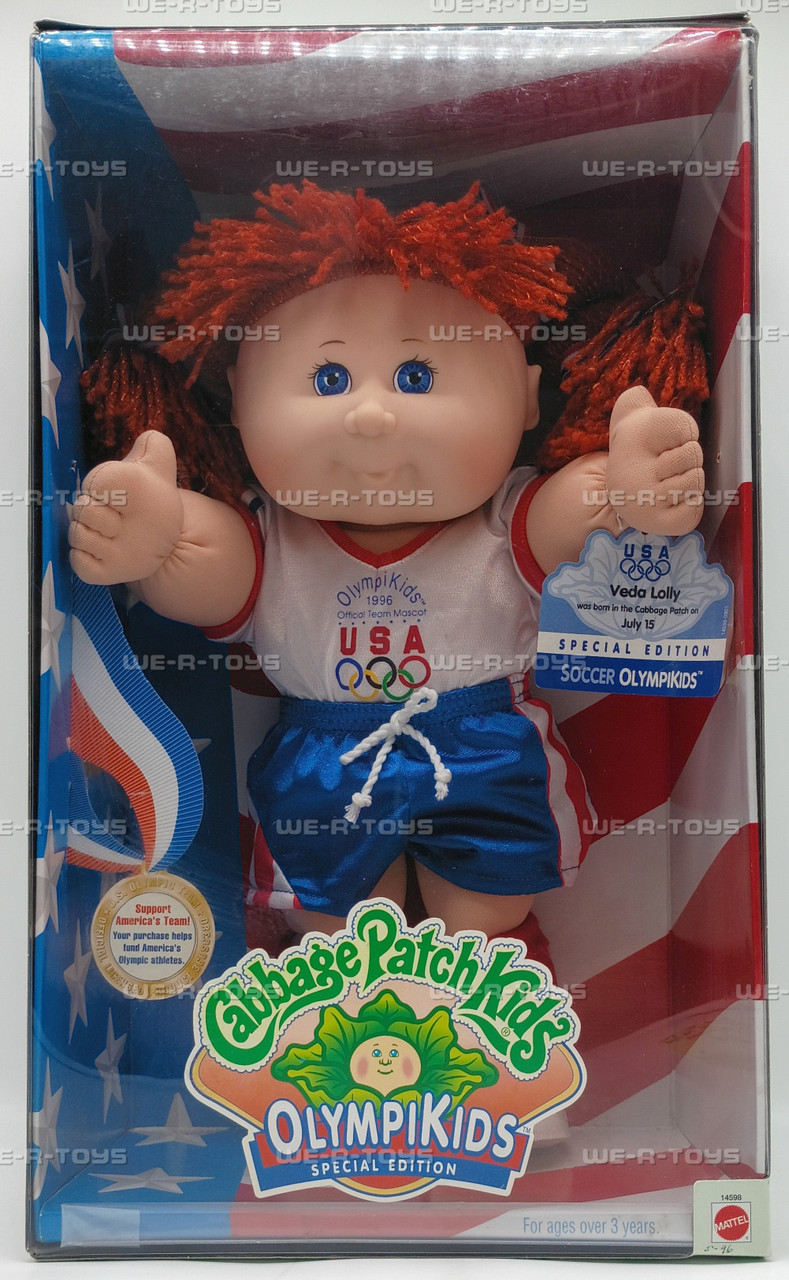 Cabbage Patch Kids Olympikids Special Edition Red Hair Doll 1995