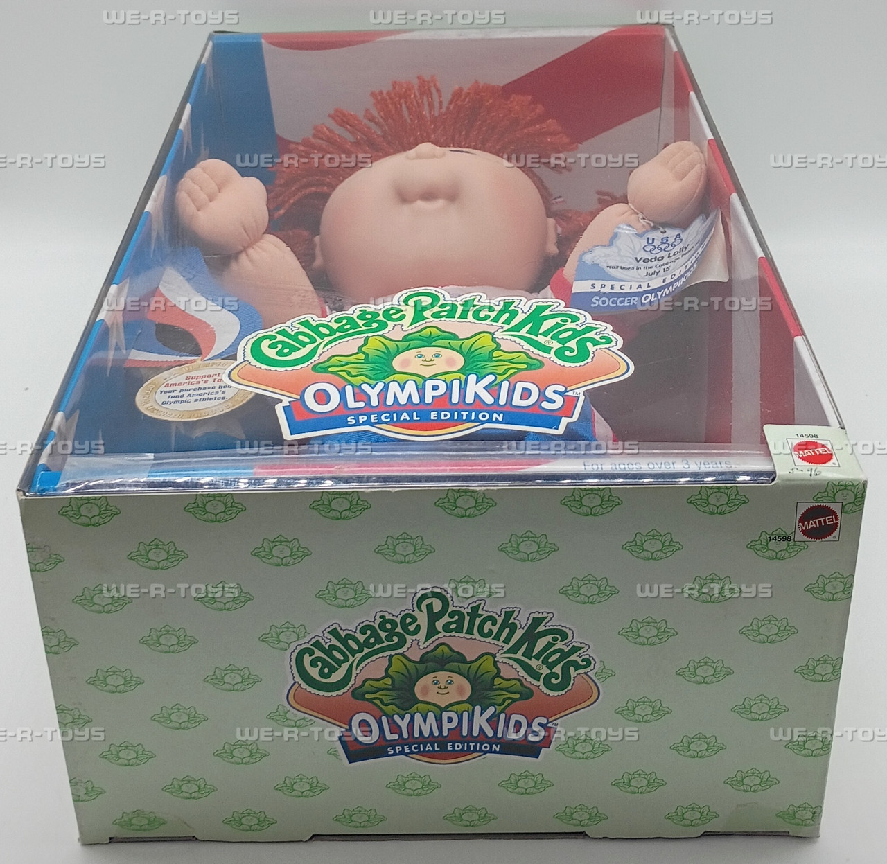 Cabbage Patch Kids Olympikids Special Edition Red Hair Doll 1995