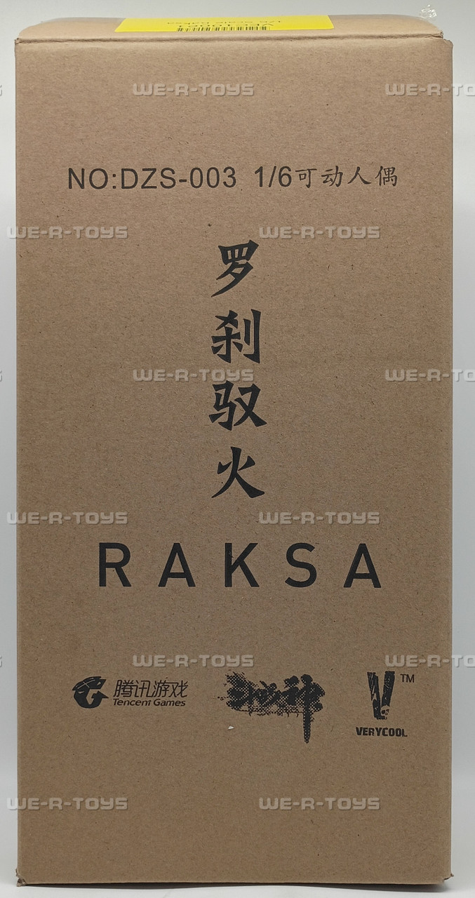 Asura Dou Zhan Shen Tencent Game Series Raksa Female Action Figure