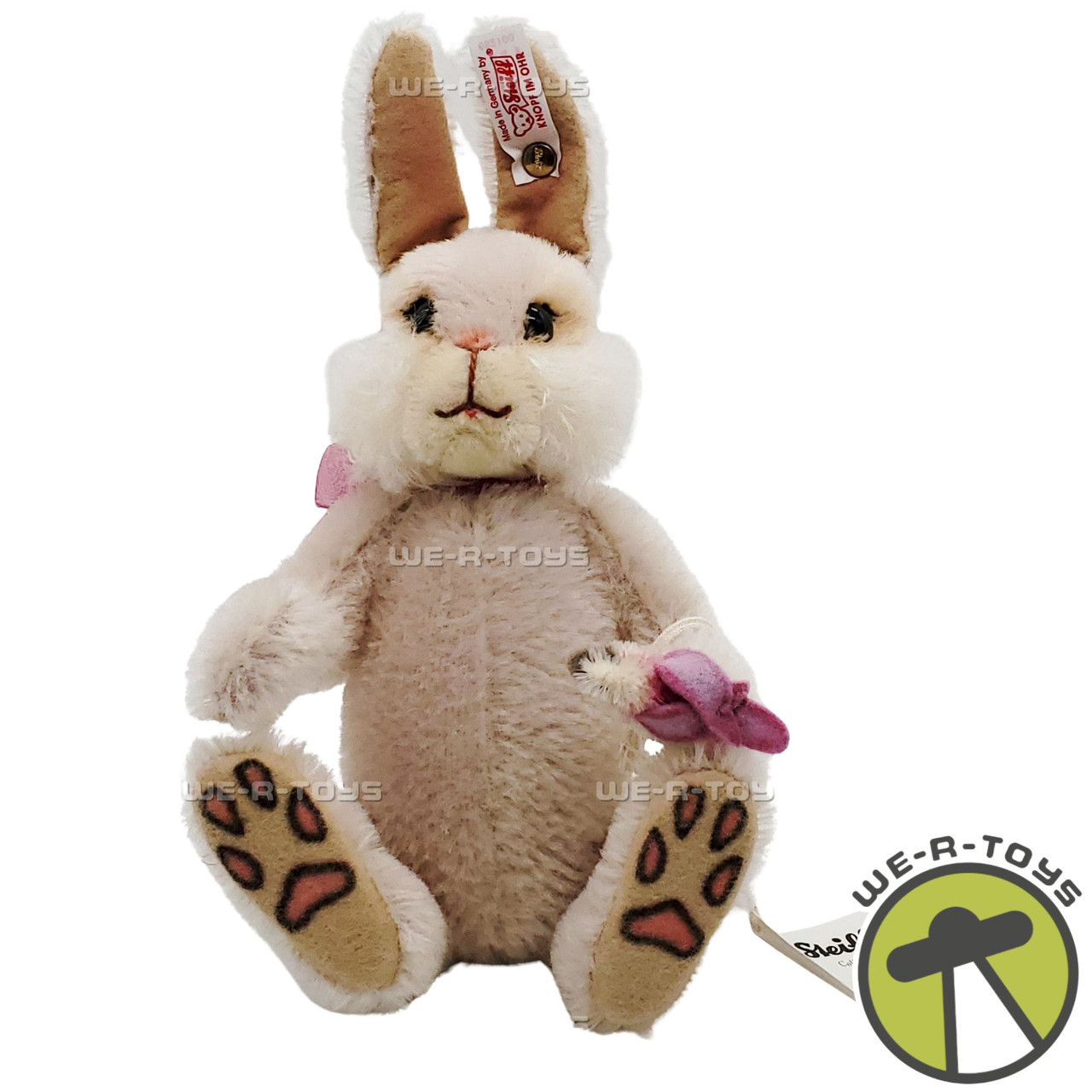 Steiff Mohair Martha Stewart Birdie Springtime Bunny Plush 2002