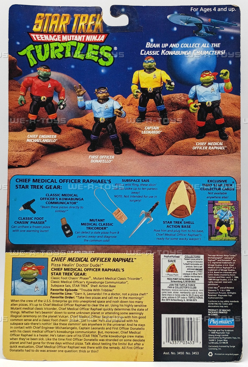 1994yWB ロードランナー他　4体セット　アクメスポーツレジンフィギュア Teenage Mutant Ninja Turtles Star Trek Set of 4 Action Figures