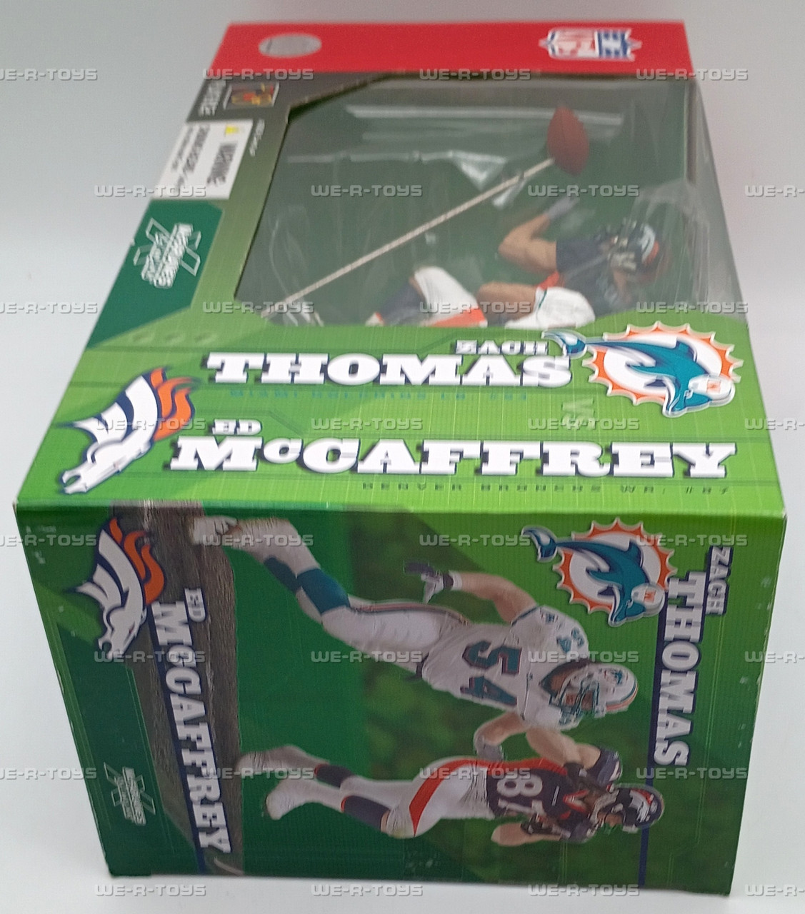 NFL Zach Thomas & Ed McCaffrey Set of 2 Football Action Figures