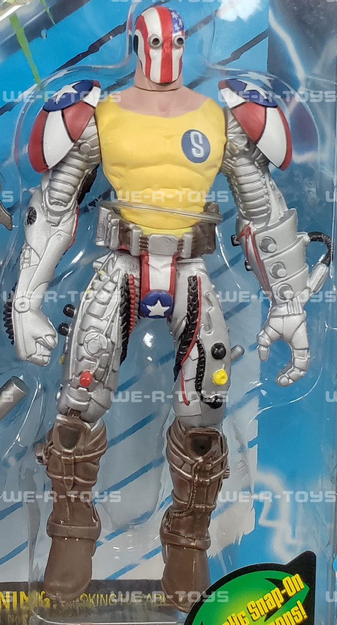 Spawn Ultra-Action Figures SuperPatriot w/ Arm Cannons Series 6
