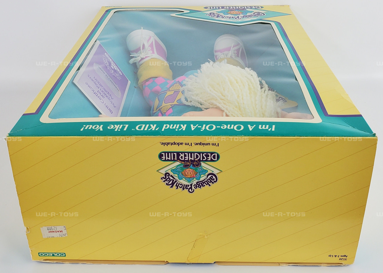Cabbage Patch Kids Designer Line Girl Doll Blonde Hair 1988 Coleco