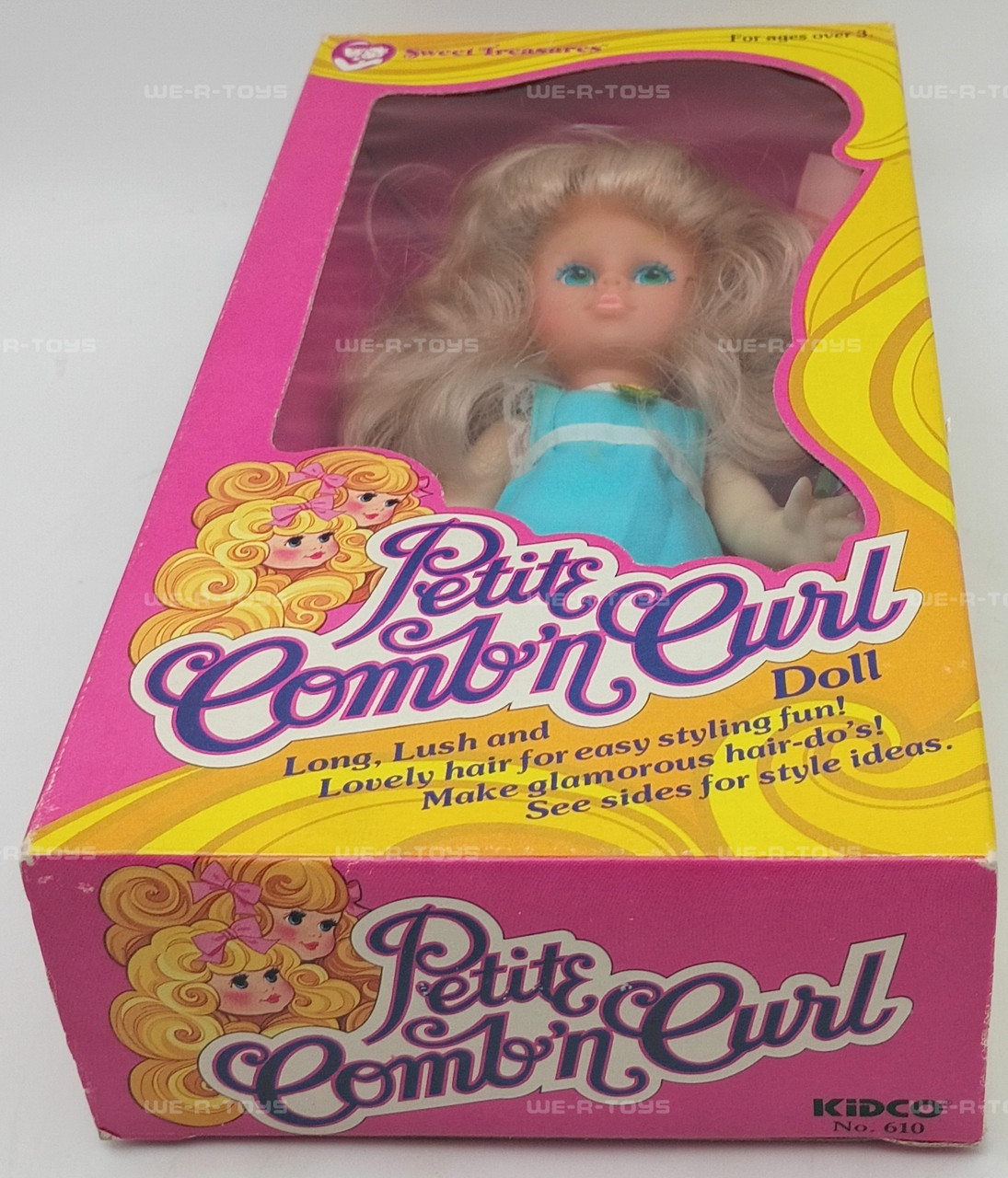 Sweet Treasures Petite Comb'n Curl Blonde Blue Eyes Doll 1980