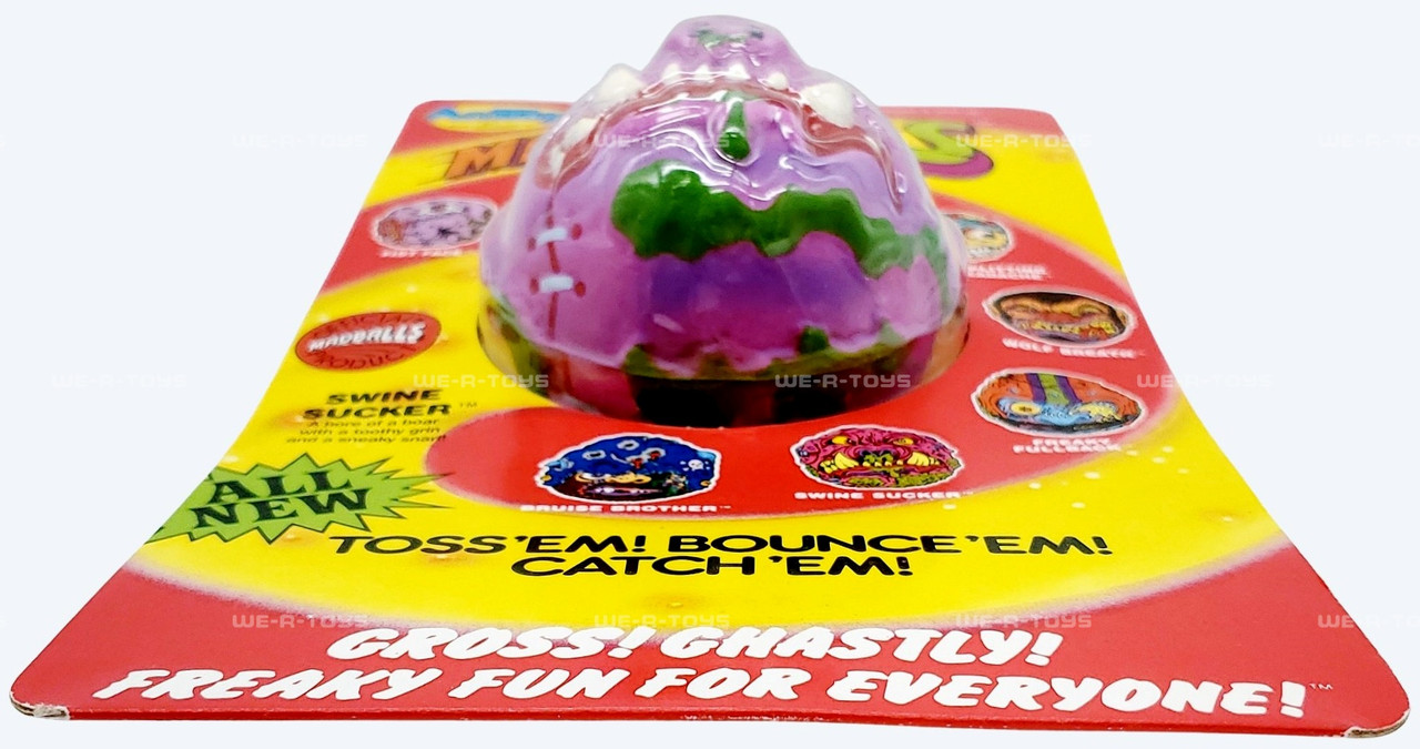Madballs Swine Sucker 4 Inch Foam Ball Vintage 1986 AmToy Series 2