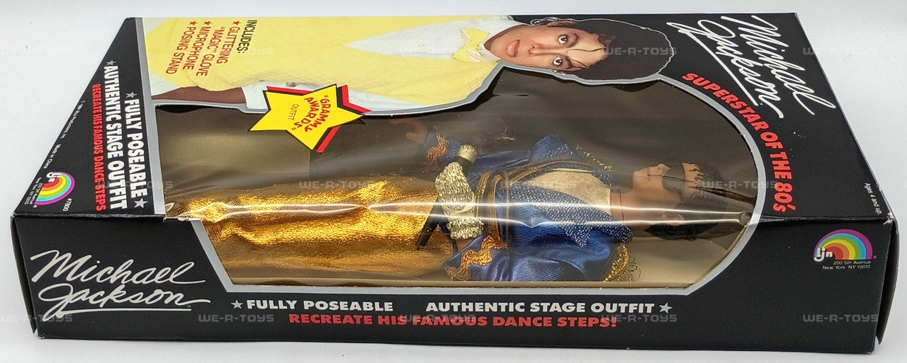Michael Jackson Superstar of the 80s Grammy Awards Outfit Doll