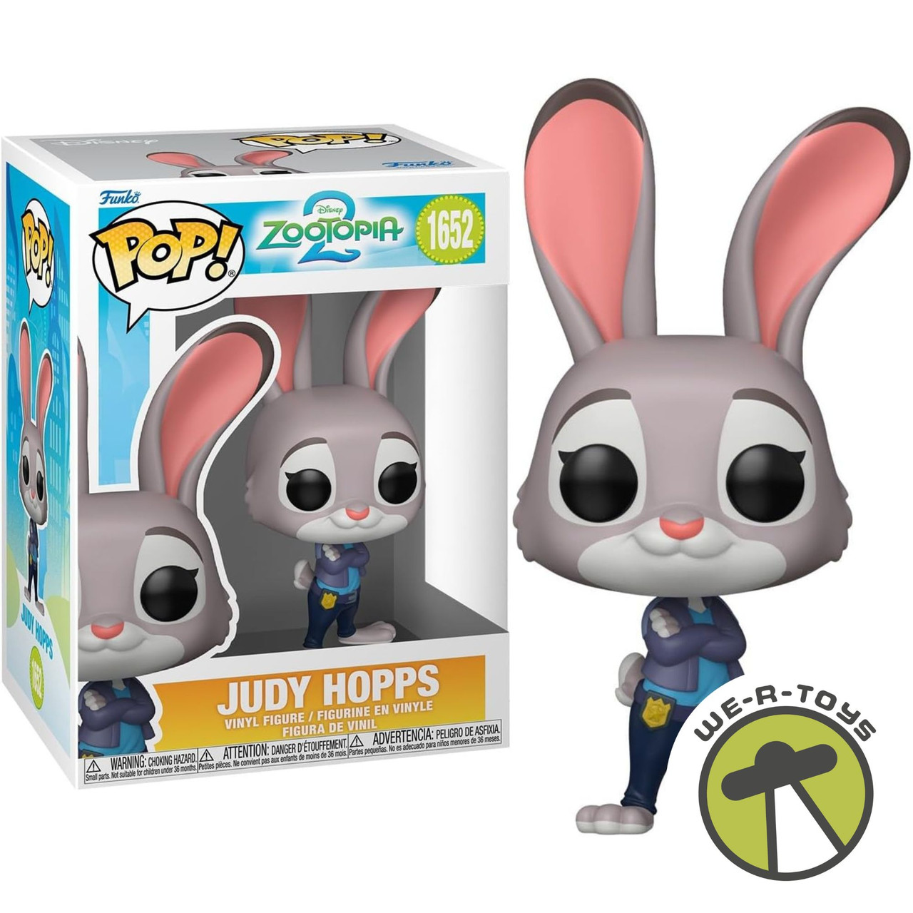 Funko Pop 1652 Disney Zootopia 2 Judy Hopps Vinyl Figure - We-R-Toys