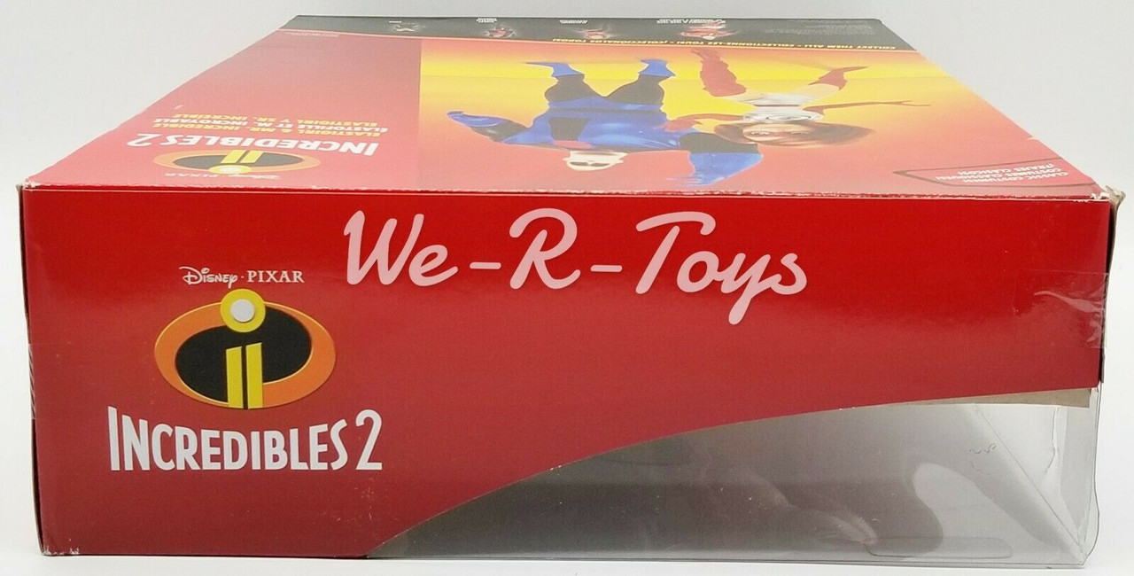 Disney's Incredibles 2 Costumed Action Figures Elastigirl & Mr. Incredible Jakks Disney's Incredibles 2 Costumed Action Figures Elastigirl & Mr. Incredible Jakks