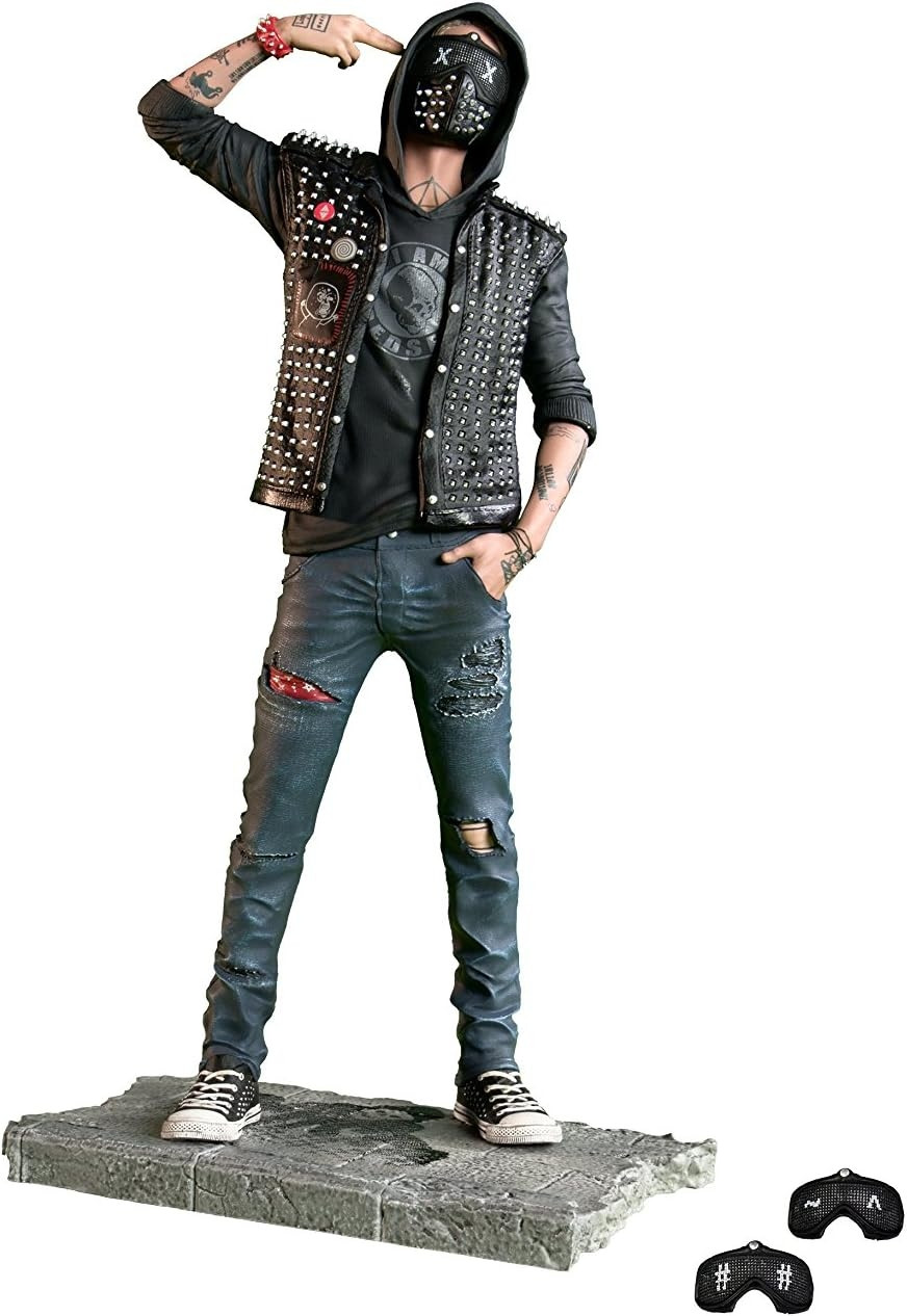 Watch Dogs 2 Wrench Action Figure With Accessories UBI Collect