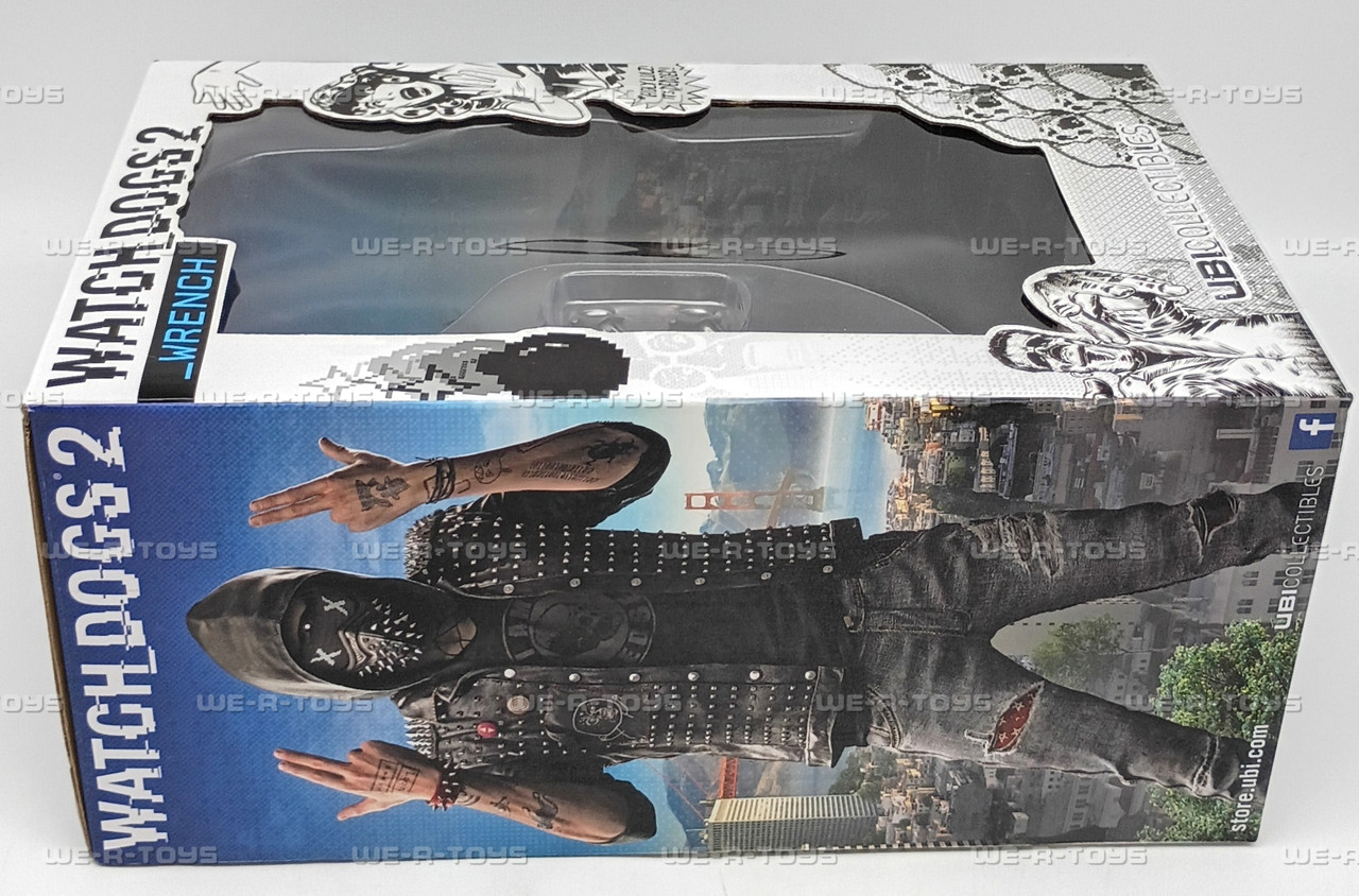 Watch Dogs 2 Wrench Action Figure With Accessories UBI Collect