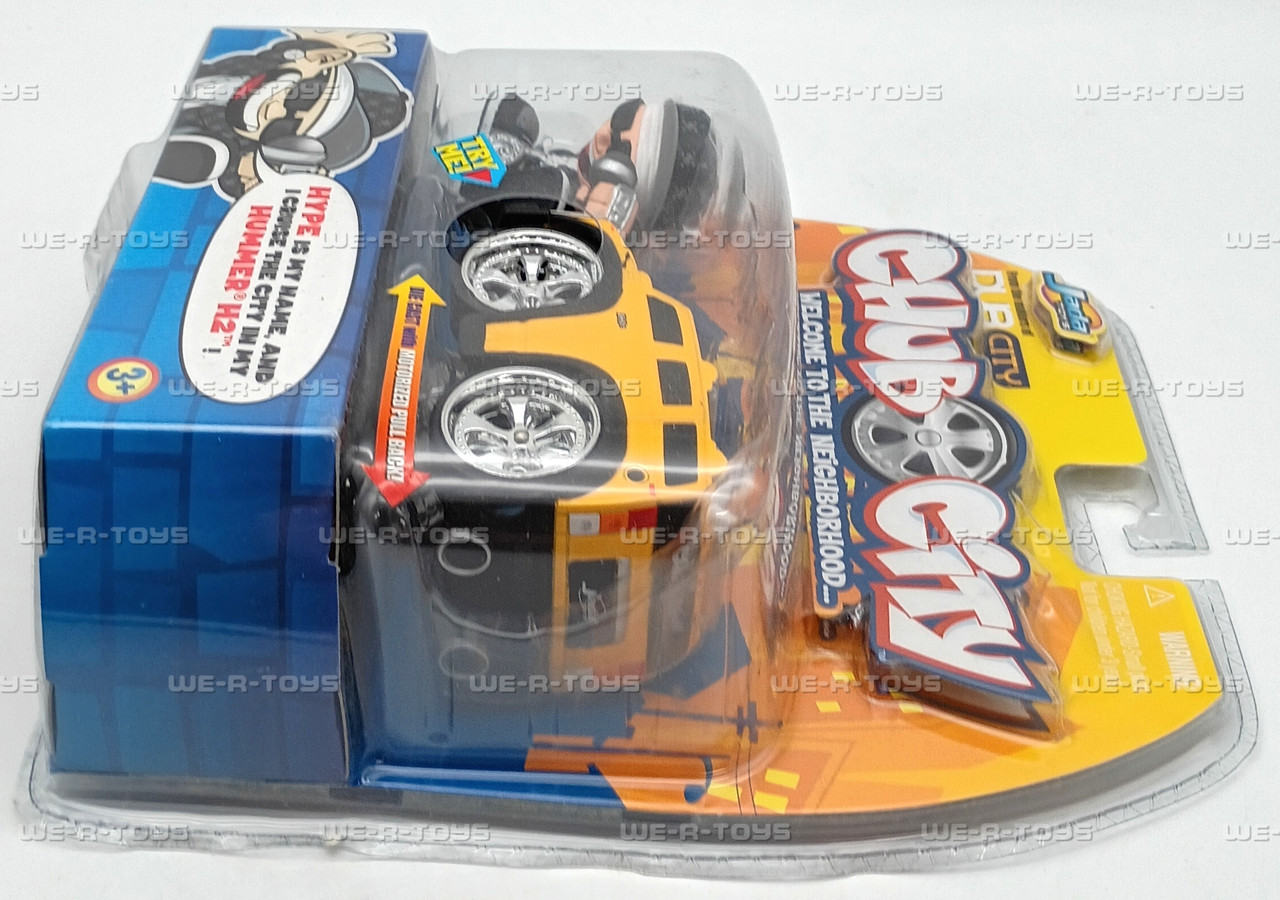Chub City Hype Action Figure & Hummer H2 Vehicle Set 2005 Jada