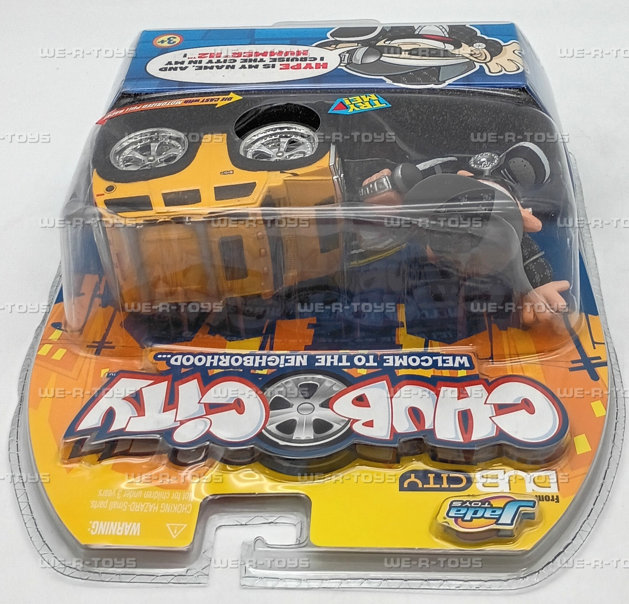 Chub City Hype Action Figure & Hummer H2 Vehicle Set 2005 Jada