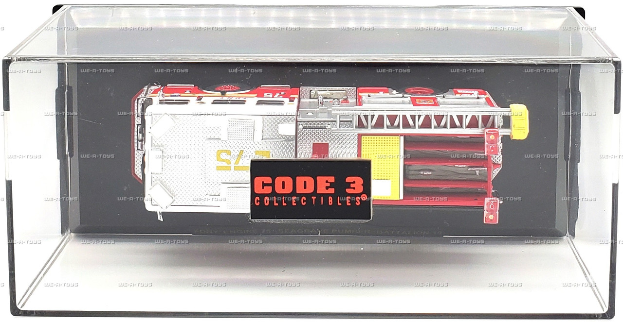 Code 3 FDNY Engine 75 Seagrave Pumper Battalion 19 LE 2009 Vehicle