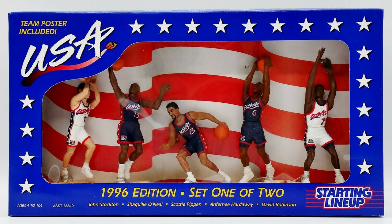 1996 USA Basketball Olympic Dream Team Sets 1 & 2 NBA Starting Lineup