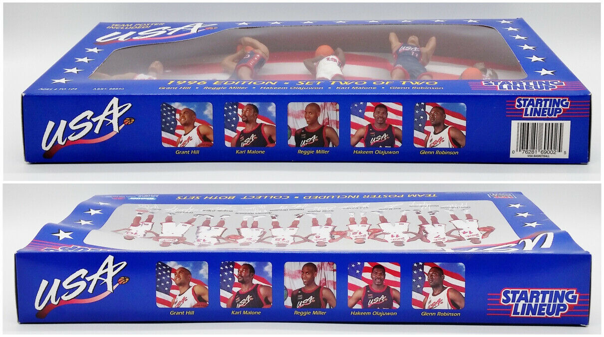 1996 USA Basketball Olympic Dream Team Sets 1 & 2 NBA Starting Lineup