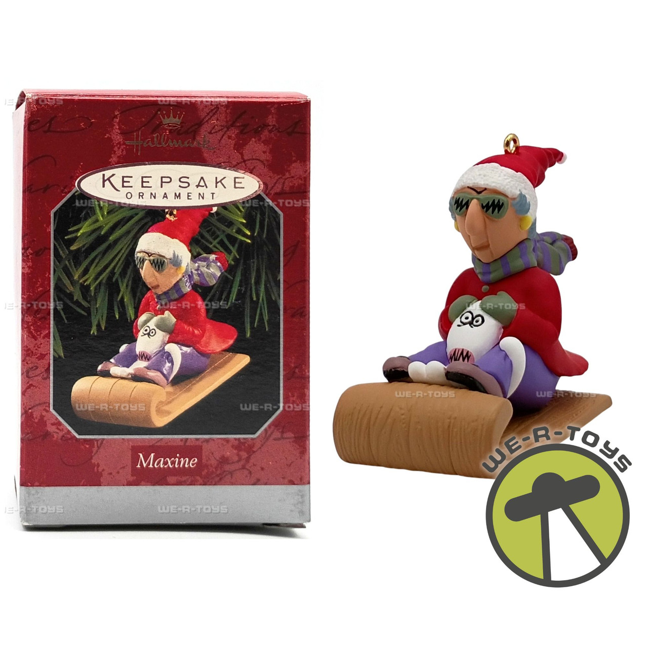 Maxine & Floyd Hallmark Shoebox Keepsake Ornament 1998 New QX6446