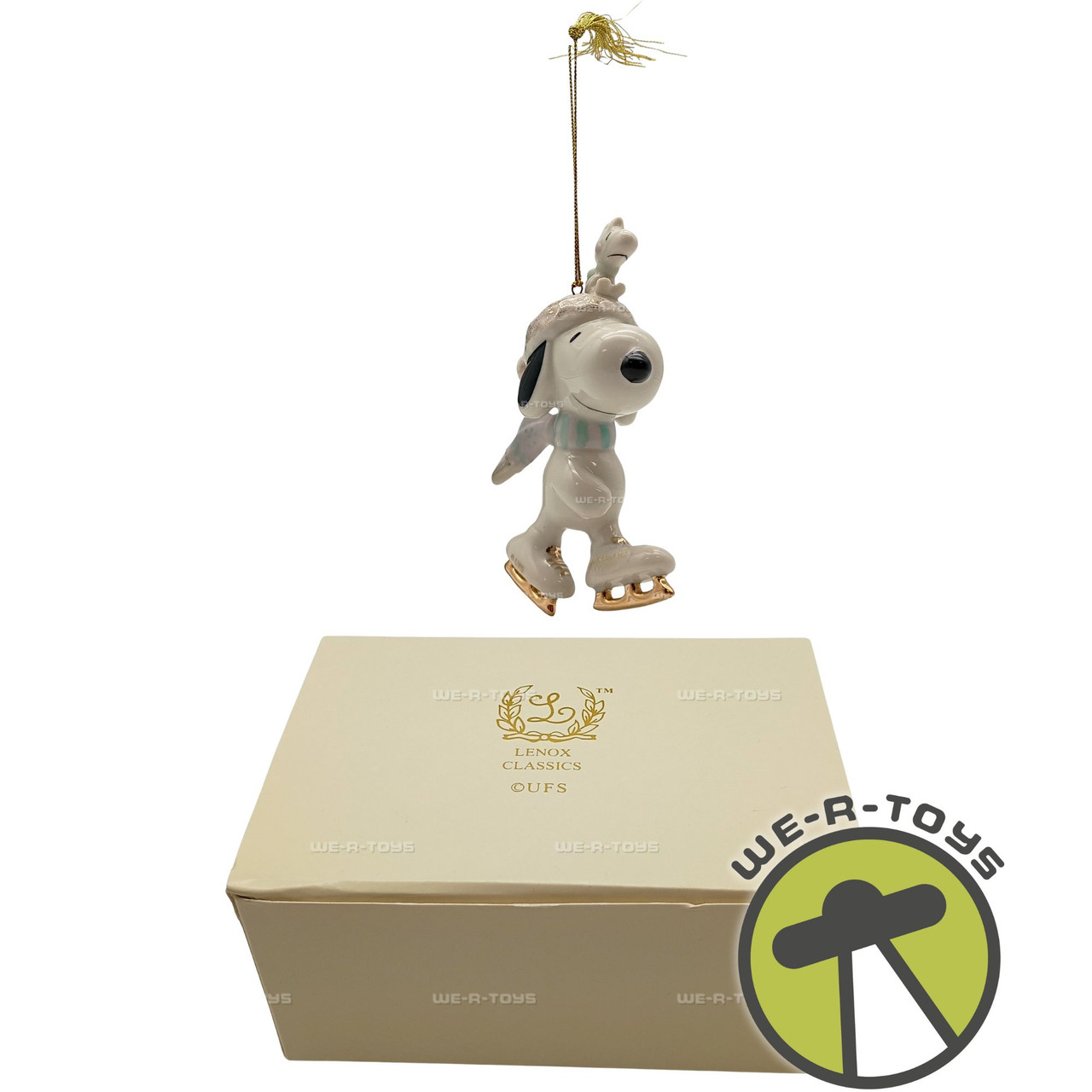 Peanuts Snoopy's Skating Friend Lenox Classics Ornament Collection
