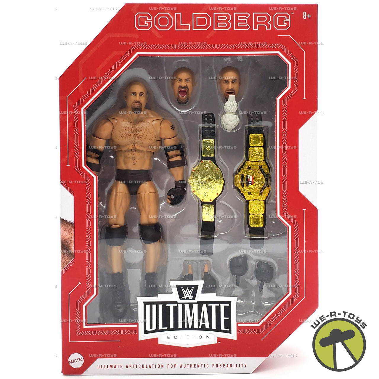 WWE Ultimate Edition Goldberg Action Figure 2022 Mattel #HDM54