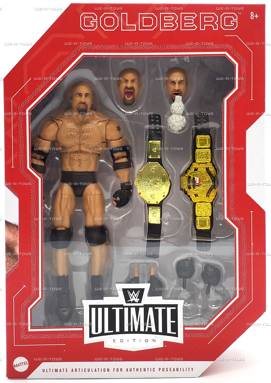 WWE Ultimate Edition Goldberg Action Figure 2022 Mattel #HDM54