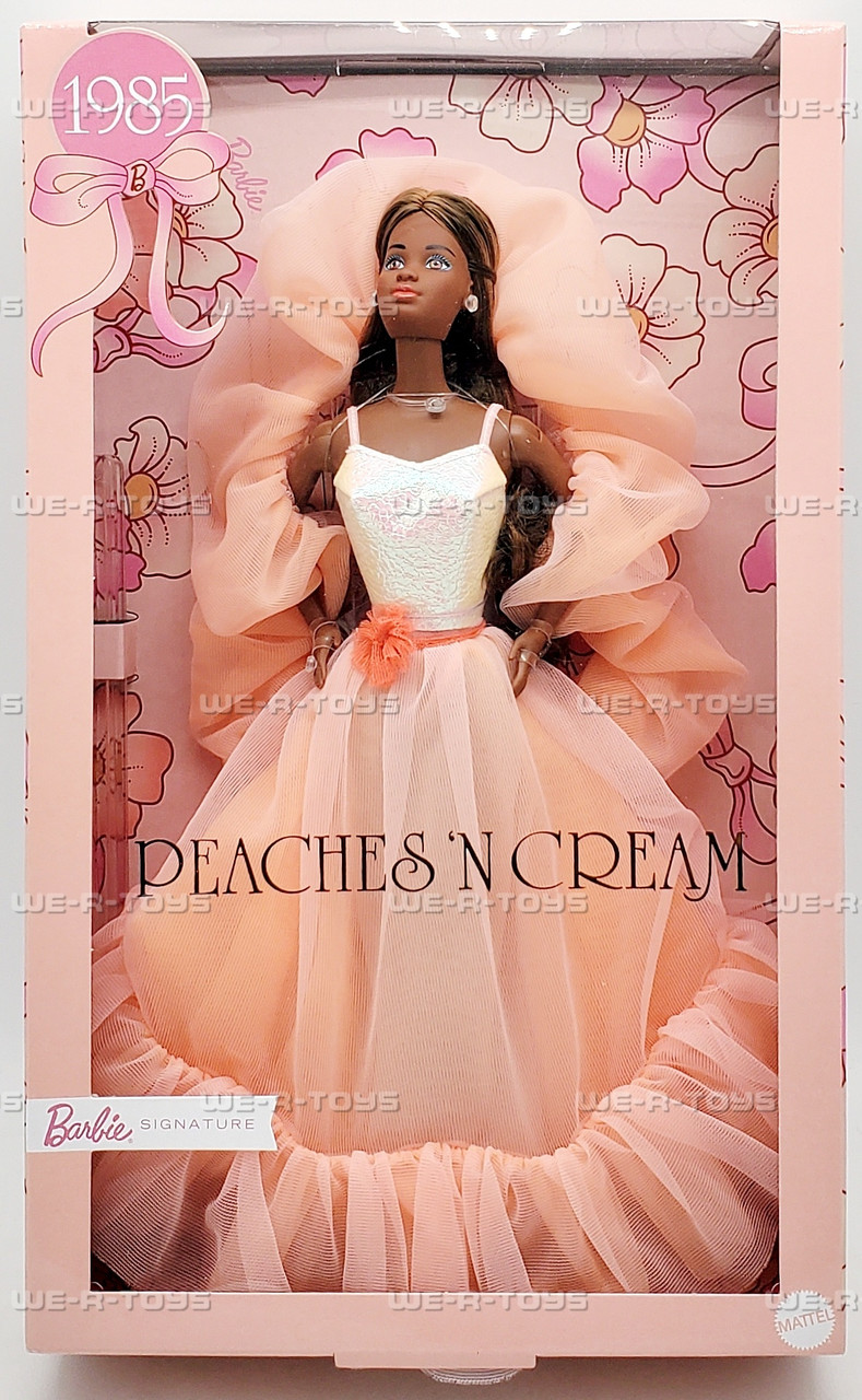 peaches n cream barbie dress Barbie Signature Peaches 'n Cream Reproduction 2025 doll