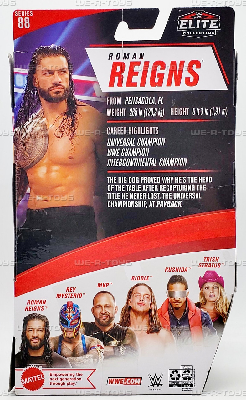 WWE Elite Collection Series 88 Roman Reigns Action Figure 2021