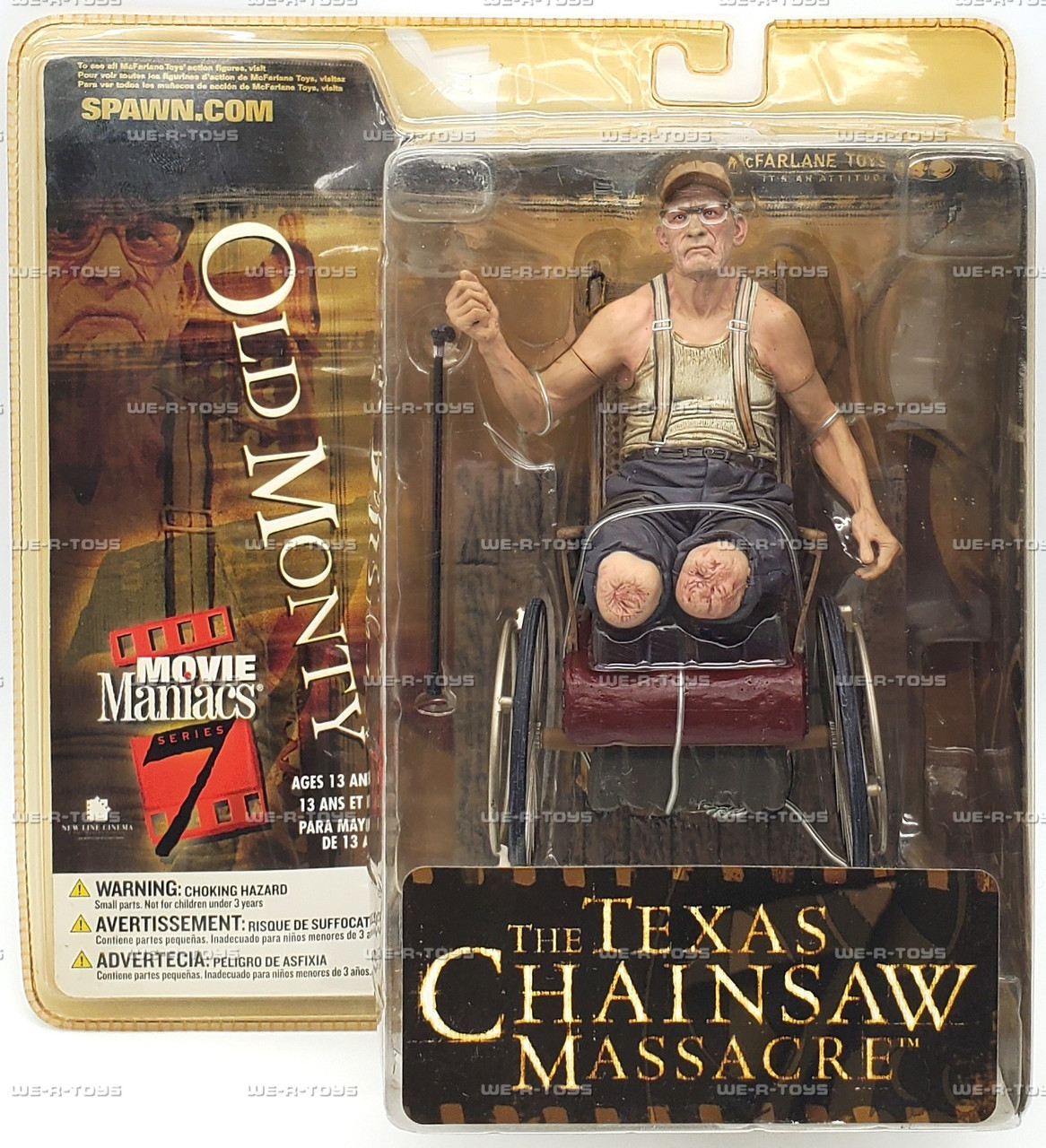The Texas Chainsaw Massacre Old Monty Action Figure 2004 McFarlane