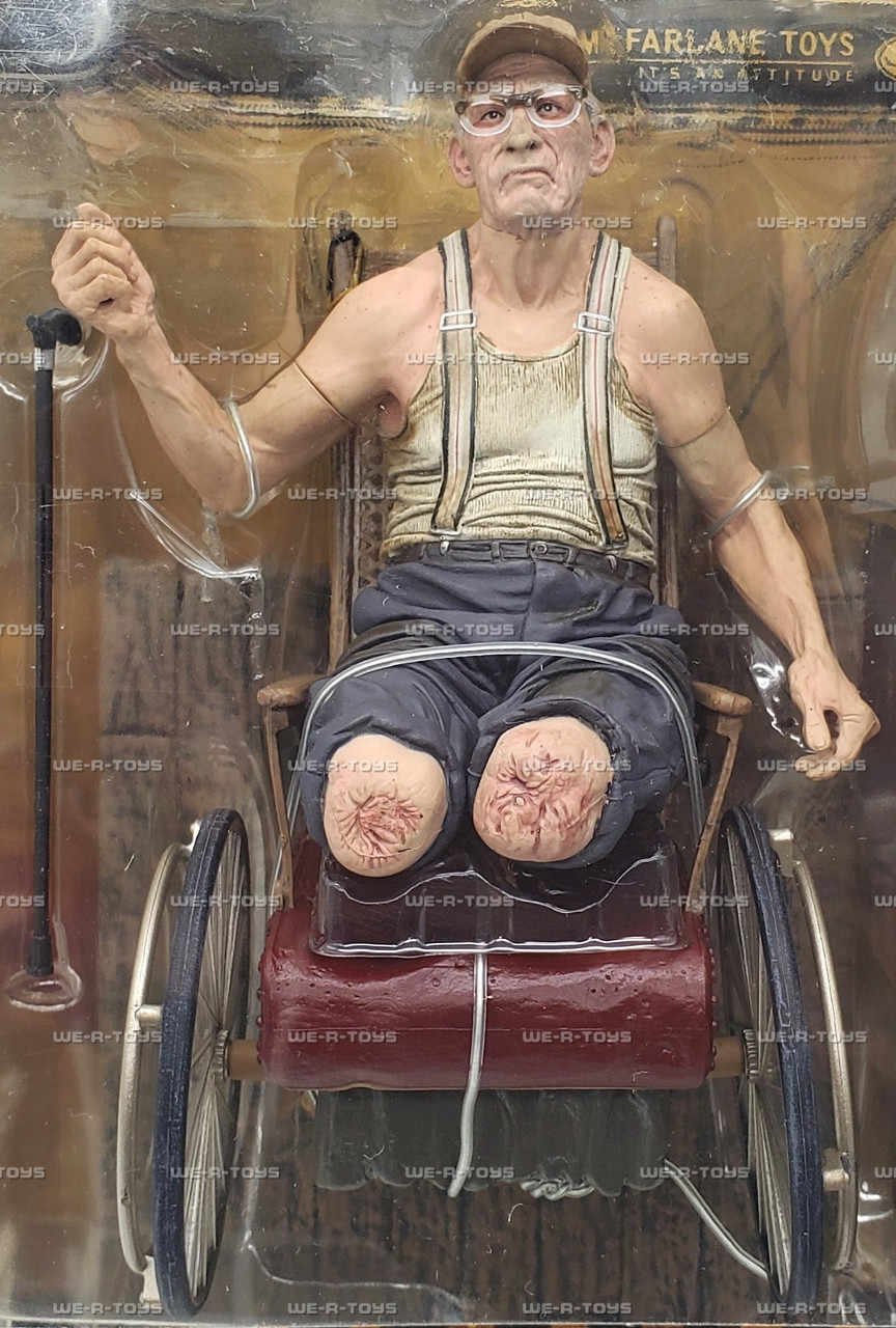 The Texas Chainsaw Massacre Old Monty Action Figure 2004 McFarlane