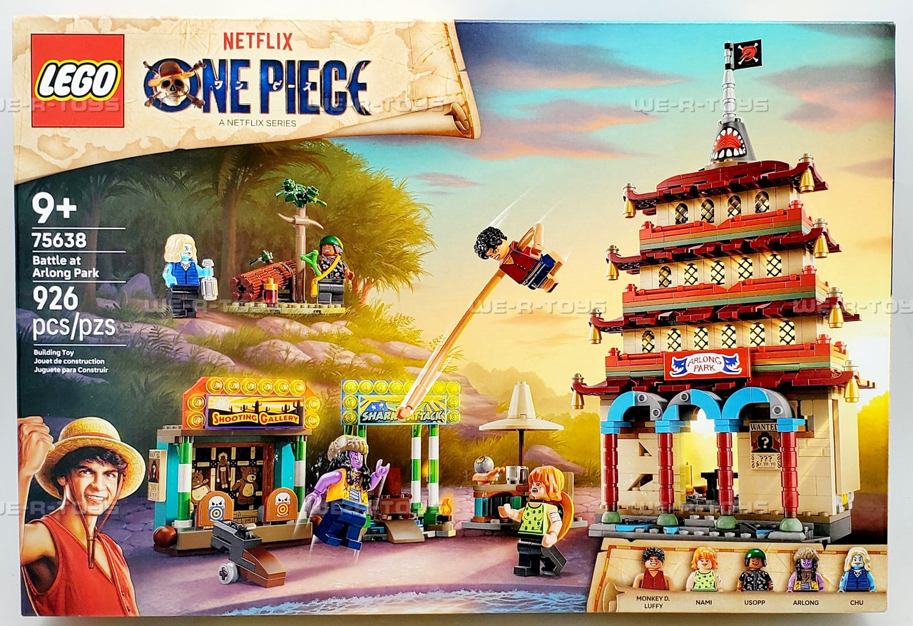 LEGO One Piece Battle at Arlong Park 926 Piece Building Set 75638
