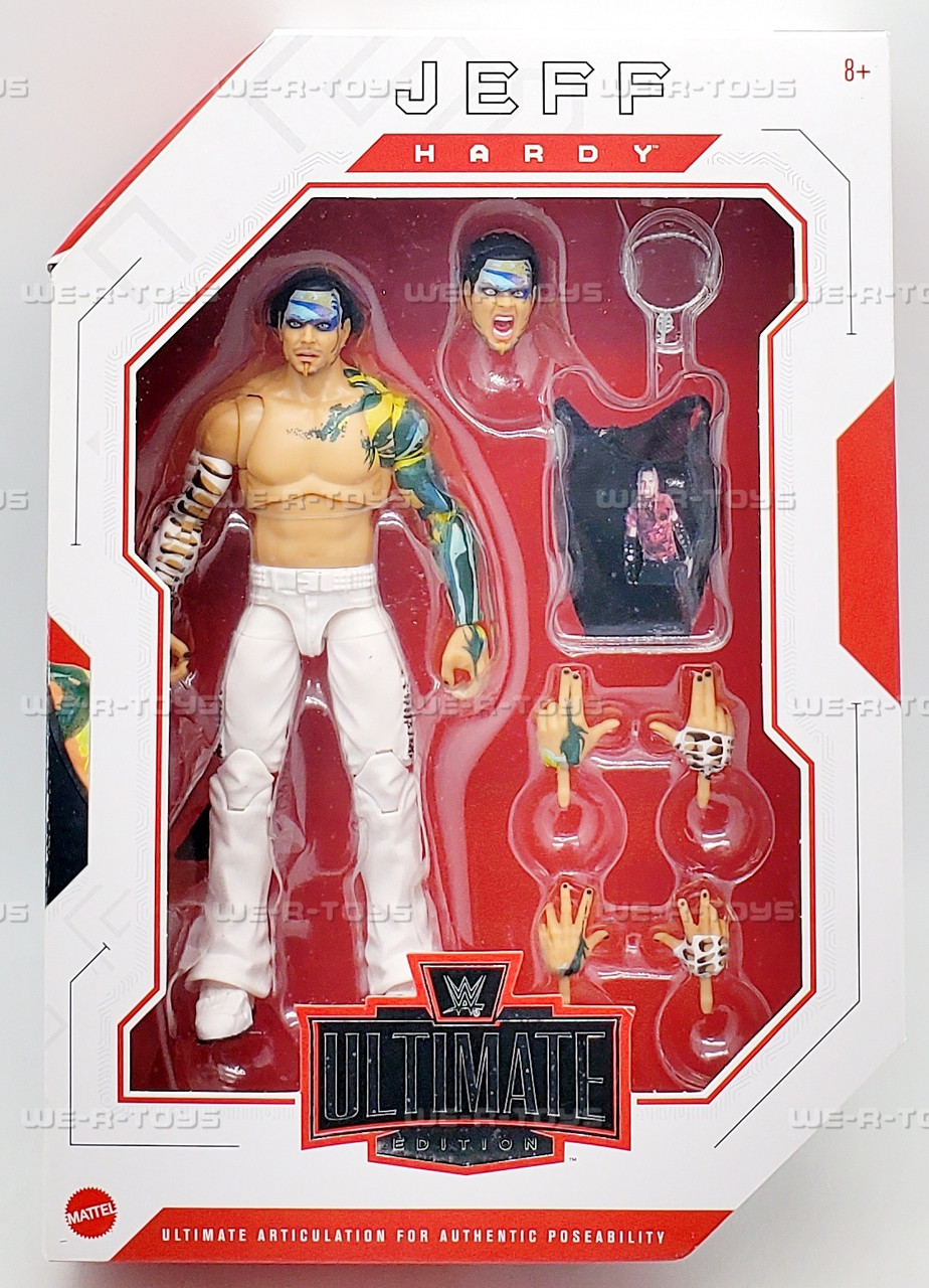 WWE Ultimate Edition Jeff Hardy Action Figure 2022Mattel HDC93