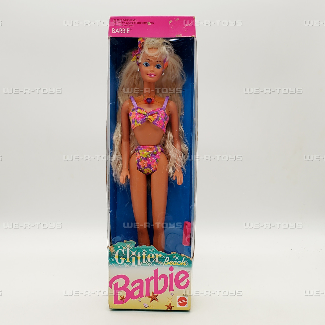 Glitter Beach Barbie Doll 1992 Mattel #3602 - We-R-Toys