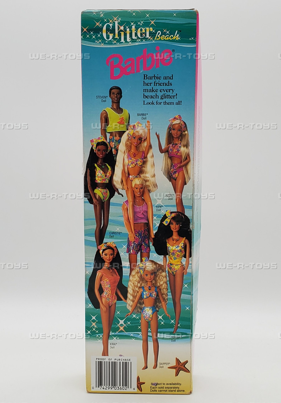 Glitter Beach Barbie Doll 1992 Mattel #3602 - We-R-Toys