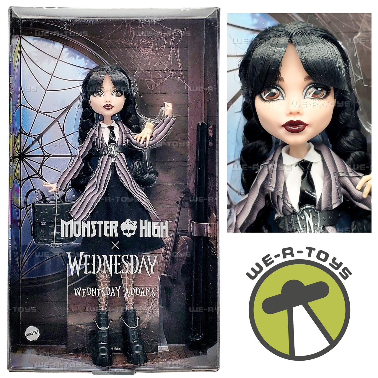 Monster High Wednesday Wednesday Addams Doll 2025 Mattel HXJ04