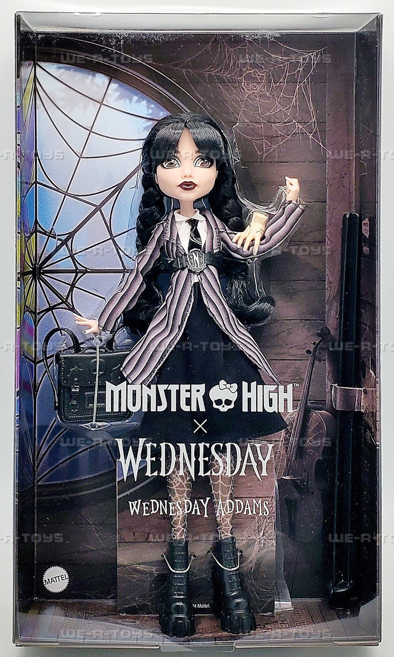 Monster High Wednesday Wednesday Addams Doll 2025 Mattel HXJ04