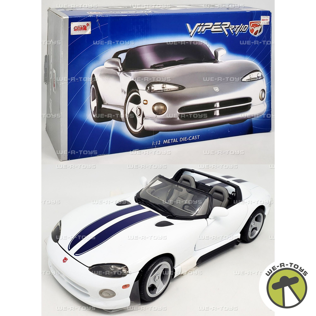 Anson Dodge Viper RT/10 1:12 Metal Die-Cast Limited Edition