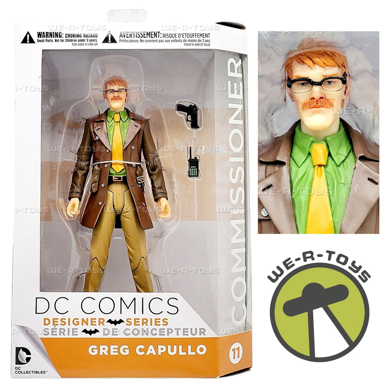 DC collectibles ゴードン署長 DC Collectibles Greg Capullo Commissioner Gordon Action Figure