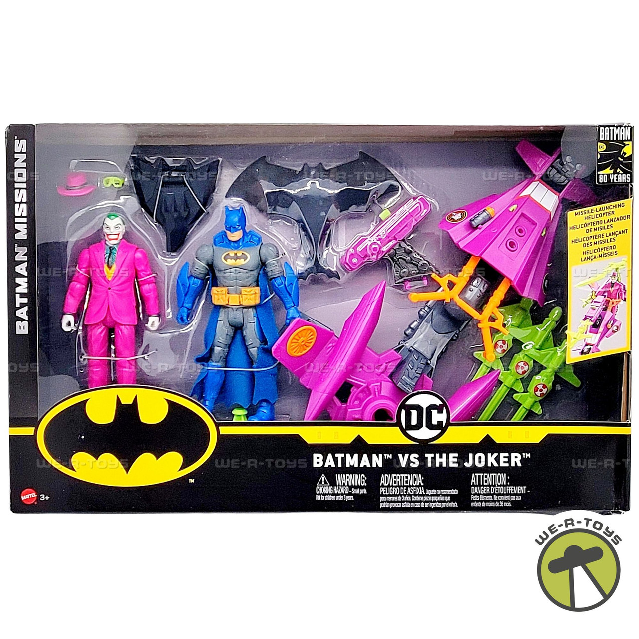 DC Batman Missions Batman vs The Joker Action Figure Playset 2019
