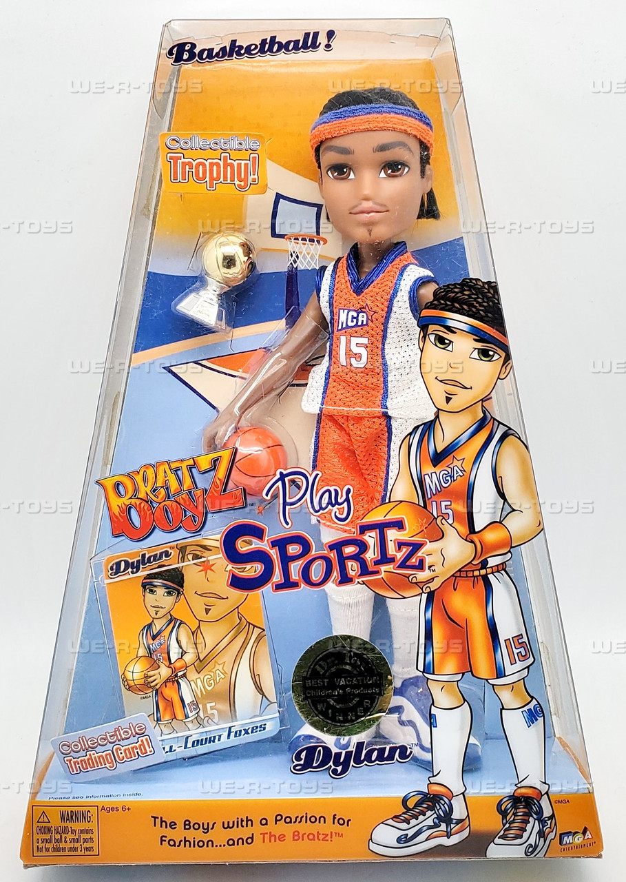 Bratz Boyz Sportz Basketball Dylan Doll MGA Entertainment 31319