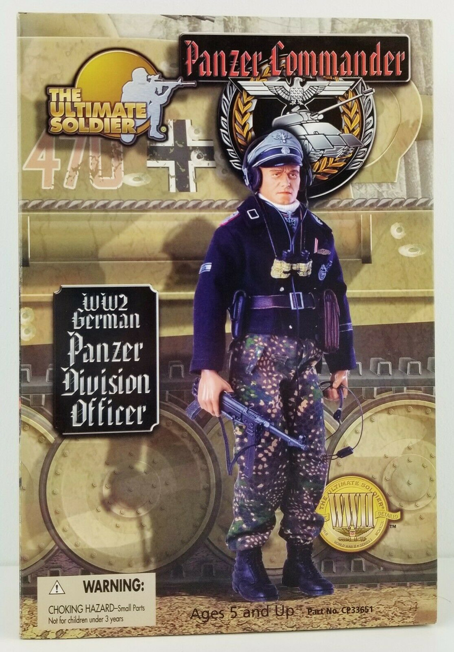 Two 21st Century The Ultimate Soldier 1:32 rebuilt models in original Two 21st Century The Ultimate Soldier 1:32 rebuilt models in original