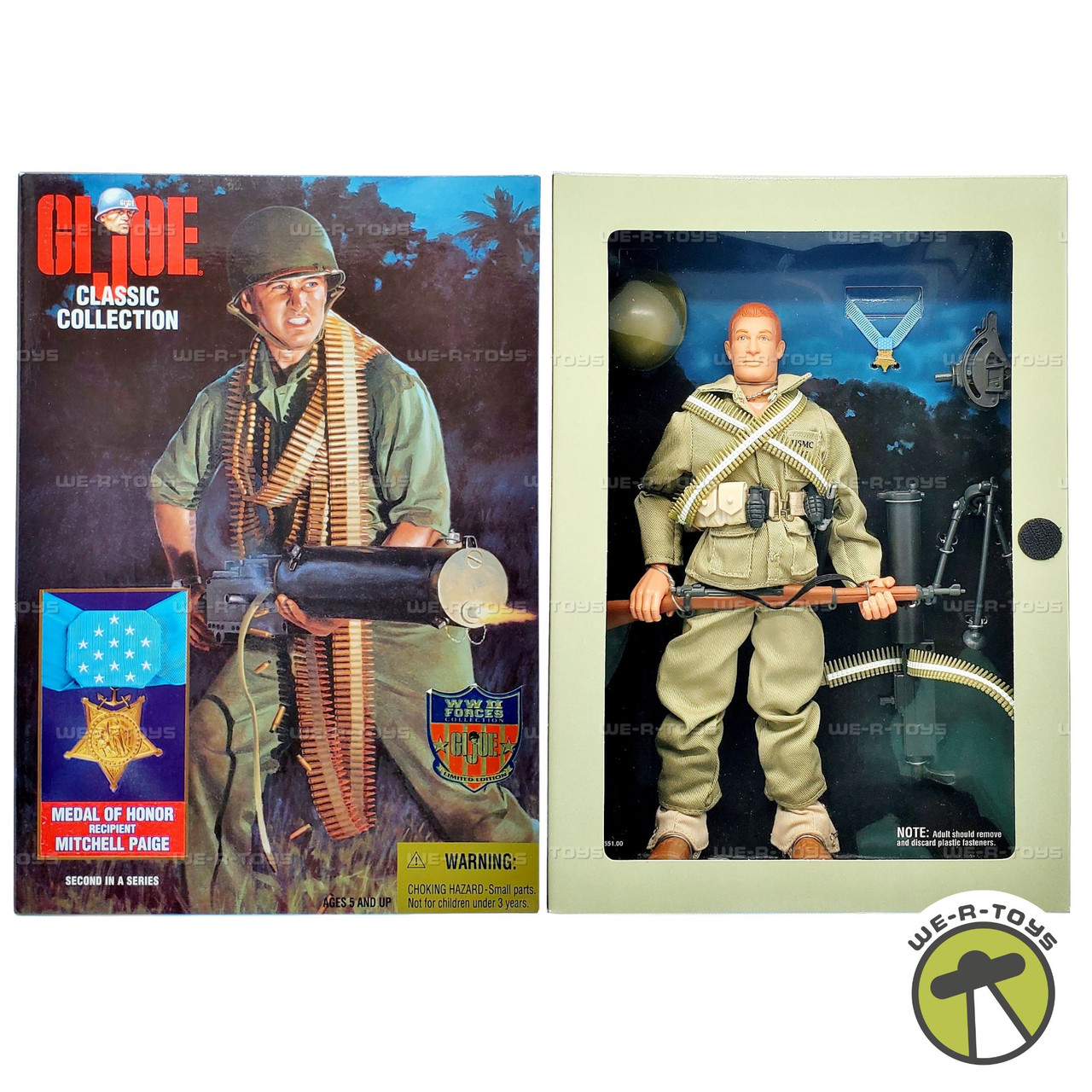 G.I. Joe Classic Medal of Honor Recipient Mitchell Paige Action